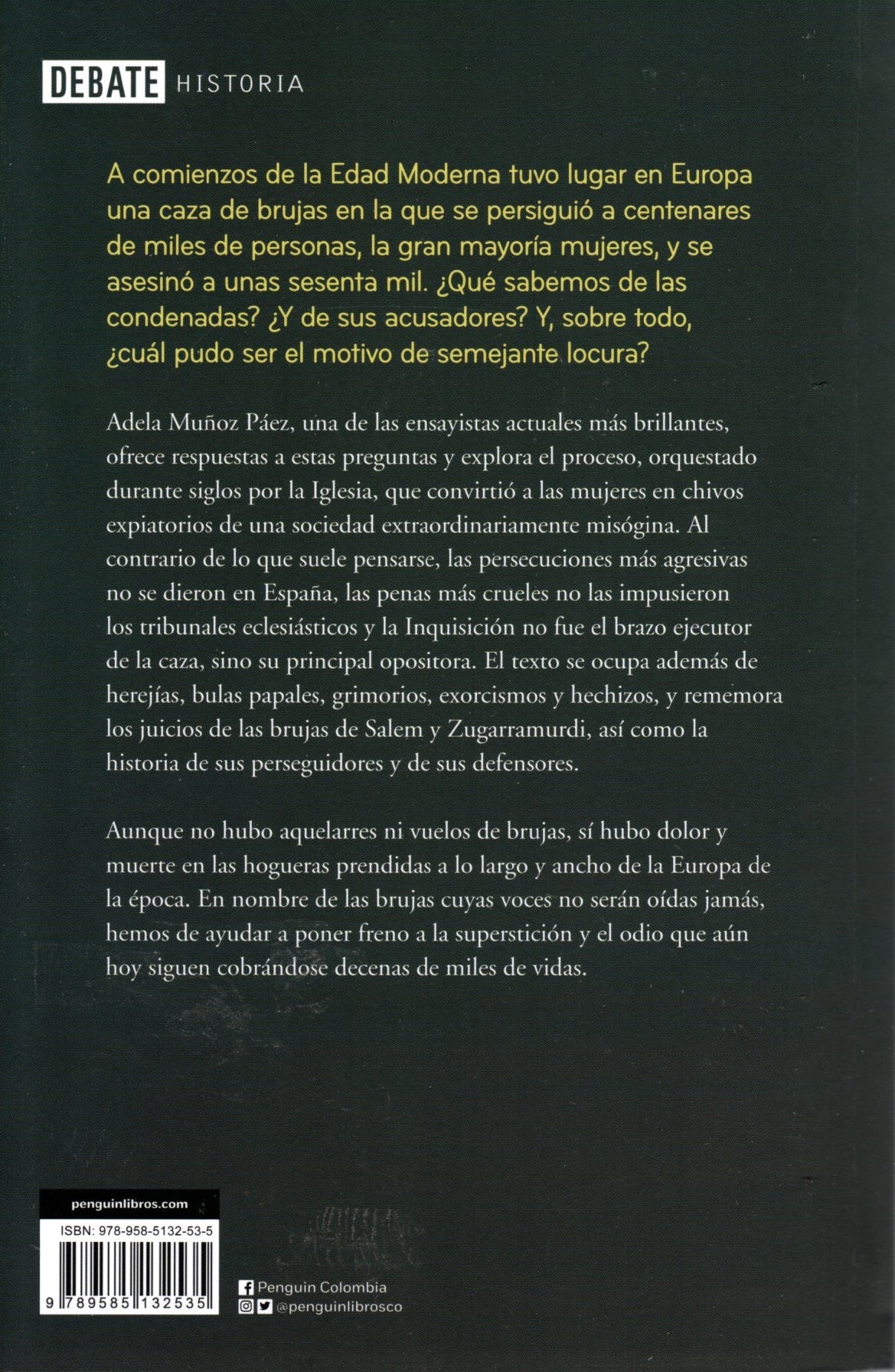 Libro Adela Muñoz Páez - Brujas