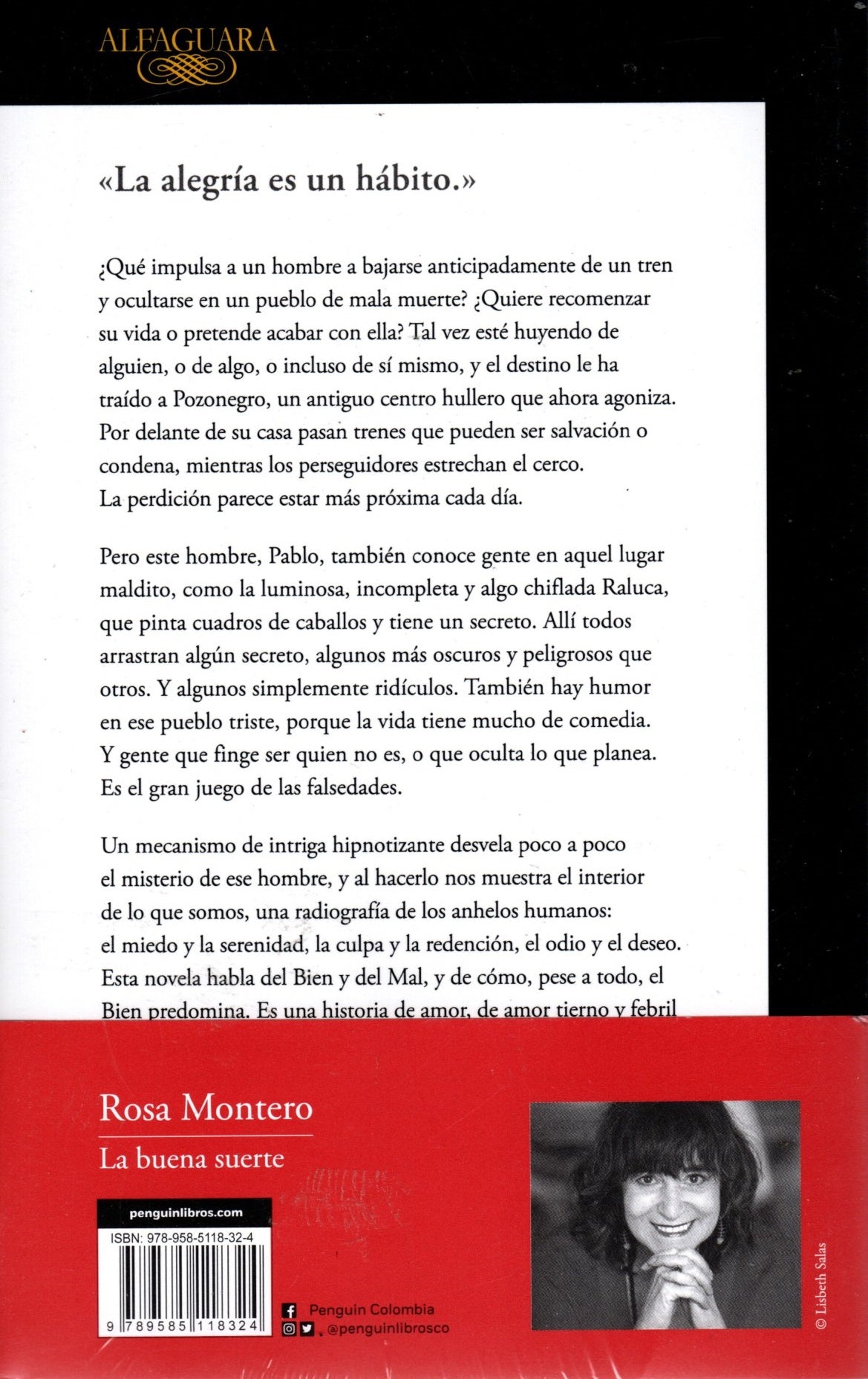 Libro Rosa Montero - La Buena Suerte