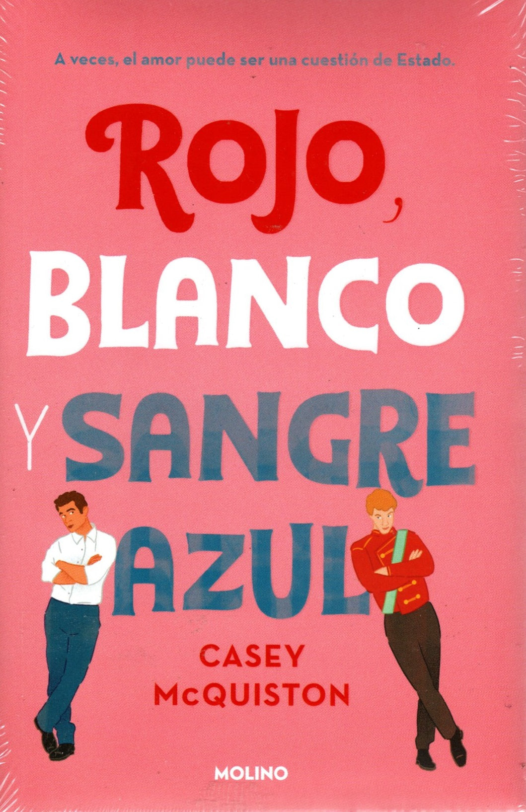 Libro Casey McQuiston - Rojo, Blanco Y Sangre Azul