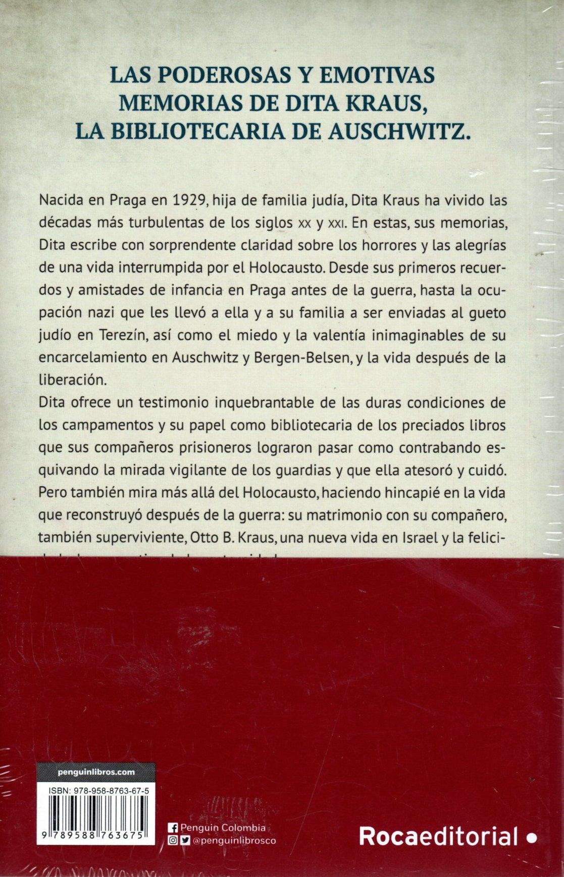 Libro Dita Kraus - Yo, Dita Kraus