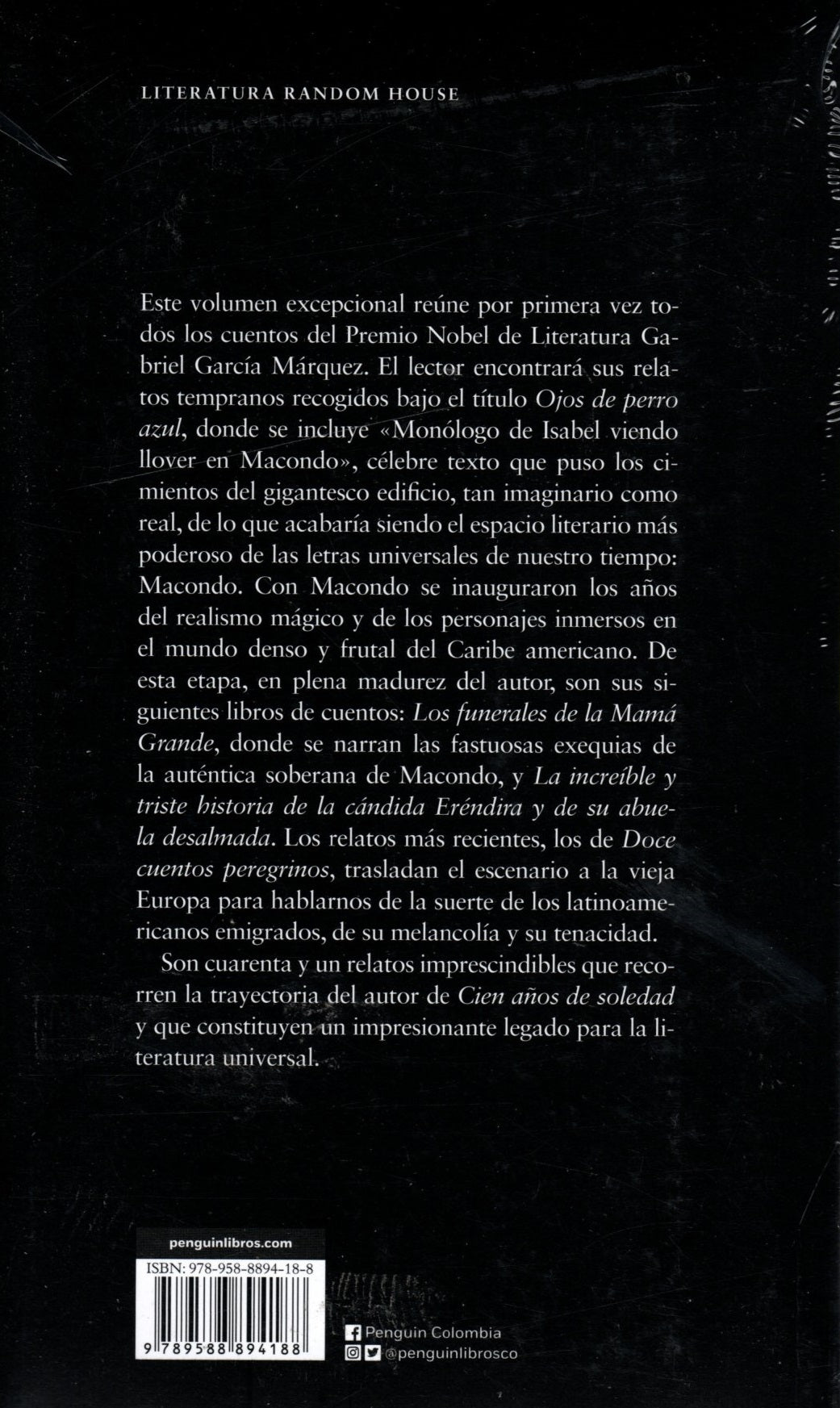 Libro Gabriel García Márquez - Todos Los Cuentos