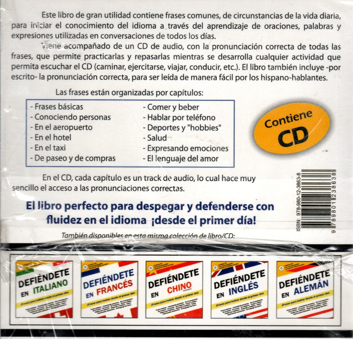 Libro + CD Defiéndete En Portugués