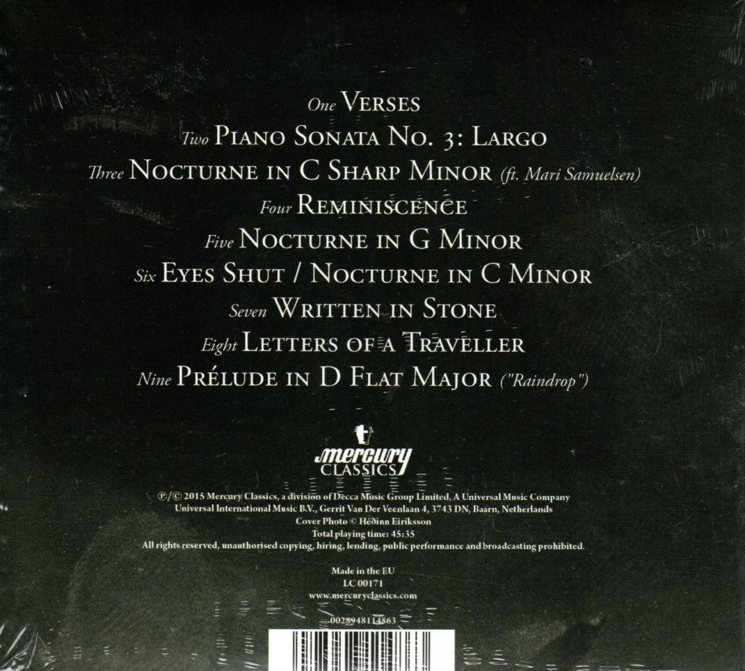 CD Ólafur Arnalds & Alice Sara Ott ‎– The Chopin Project