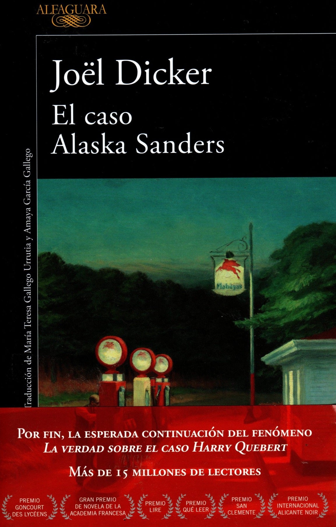 Libro Joël Dicker- El Caso Alaska Sanders