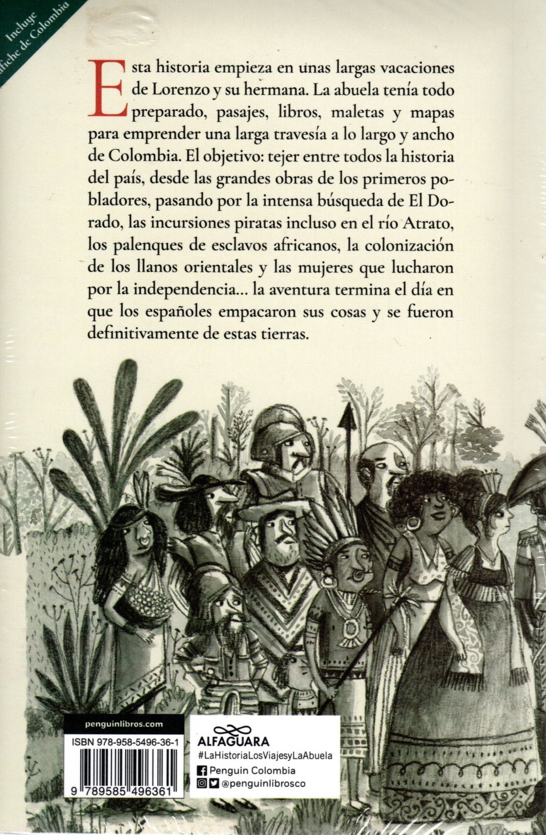 Libro Pilar Lozano - La historia, los viajes y la abuela