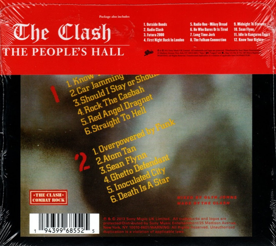 CDX2 The Clash – Combat Rock + The People's Hall