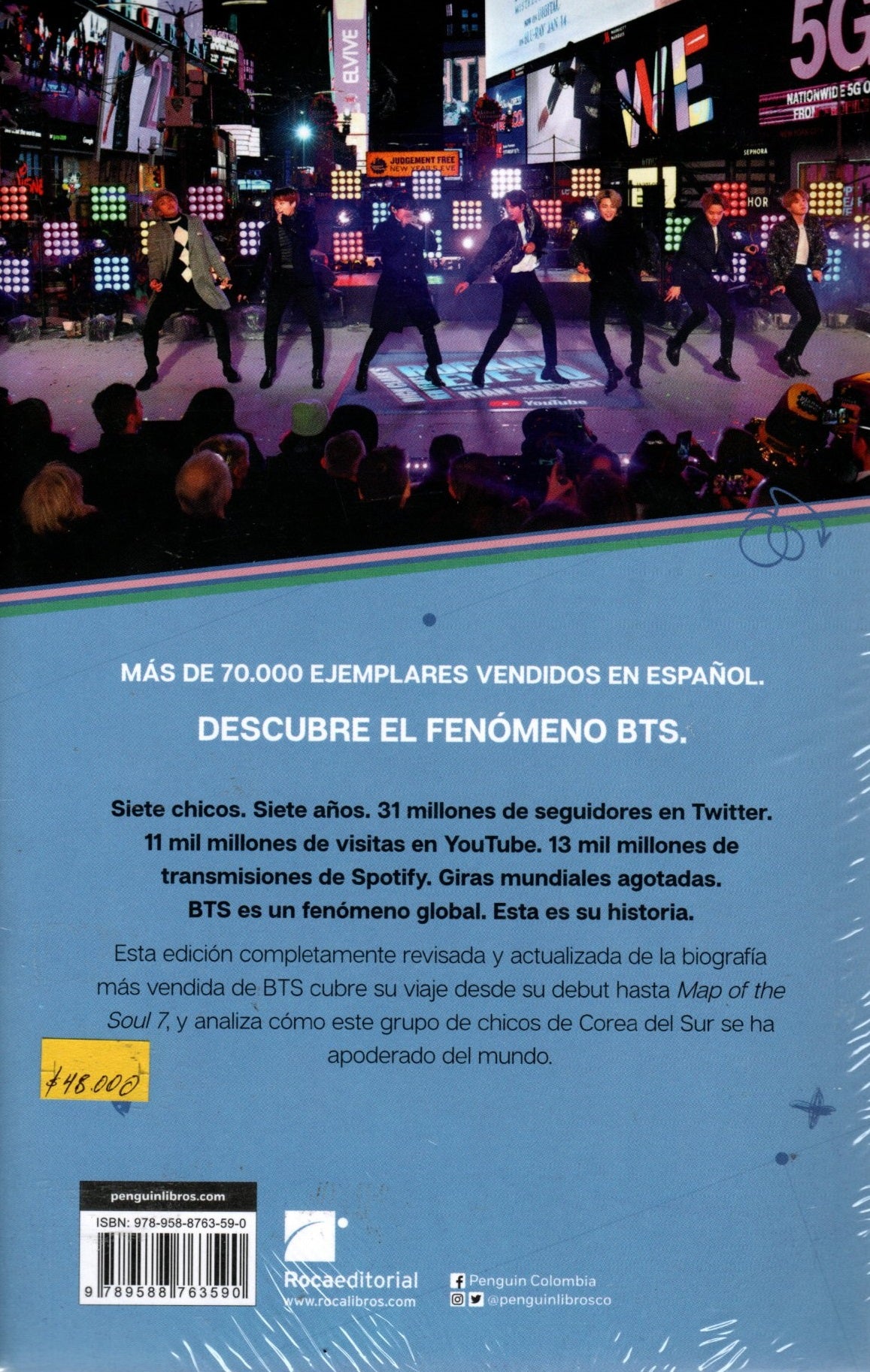 Libro Adrian Besley-BTS. Iconos Del K-Pop