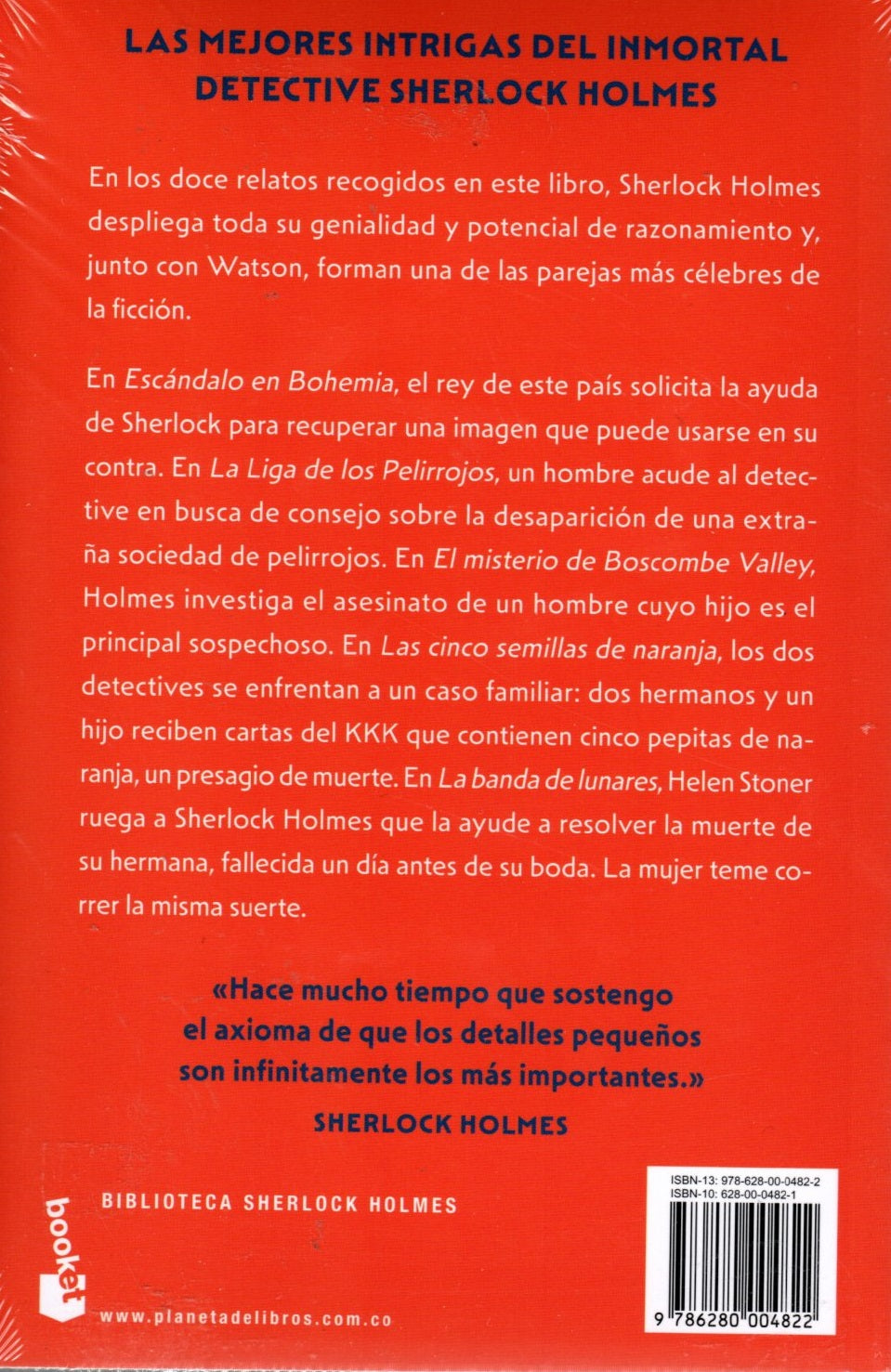 Libro Arthur Conan Doyle + Las aventuras de Sherlock Holmes