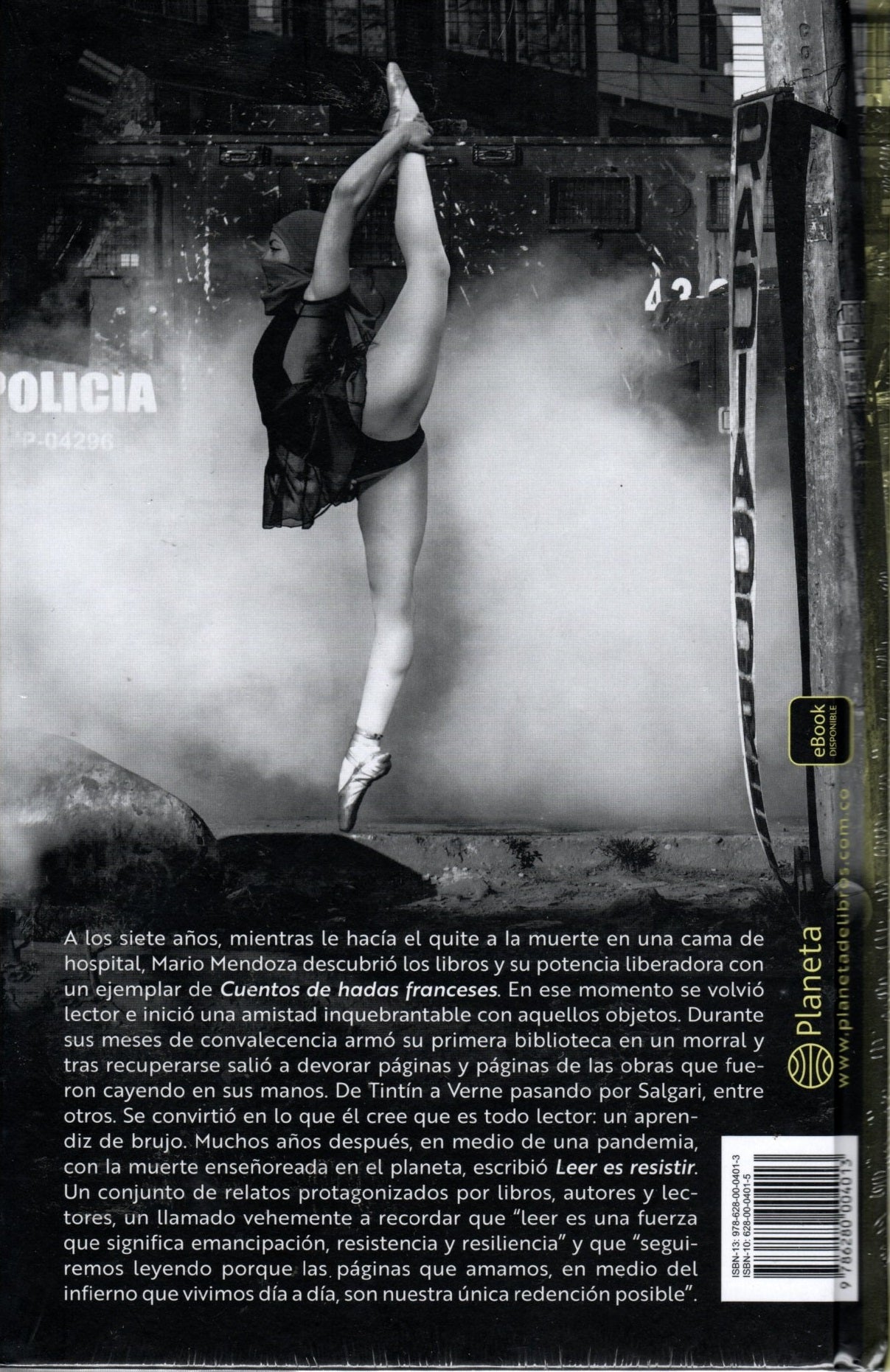 LIbro Mario Mendoza -  Leer es resistir