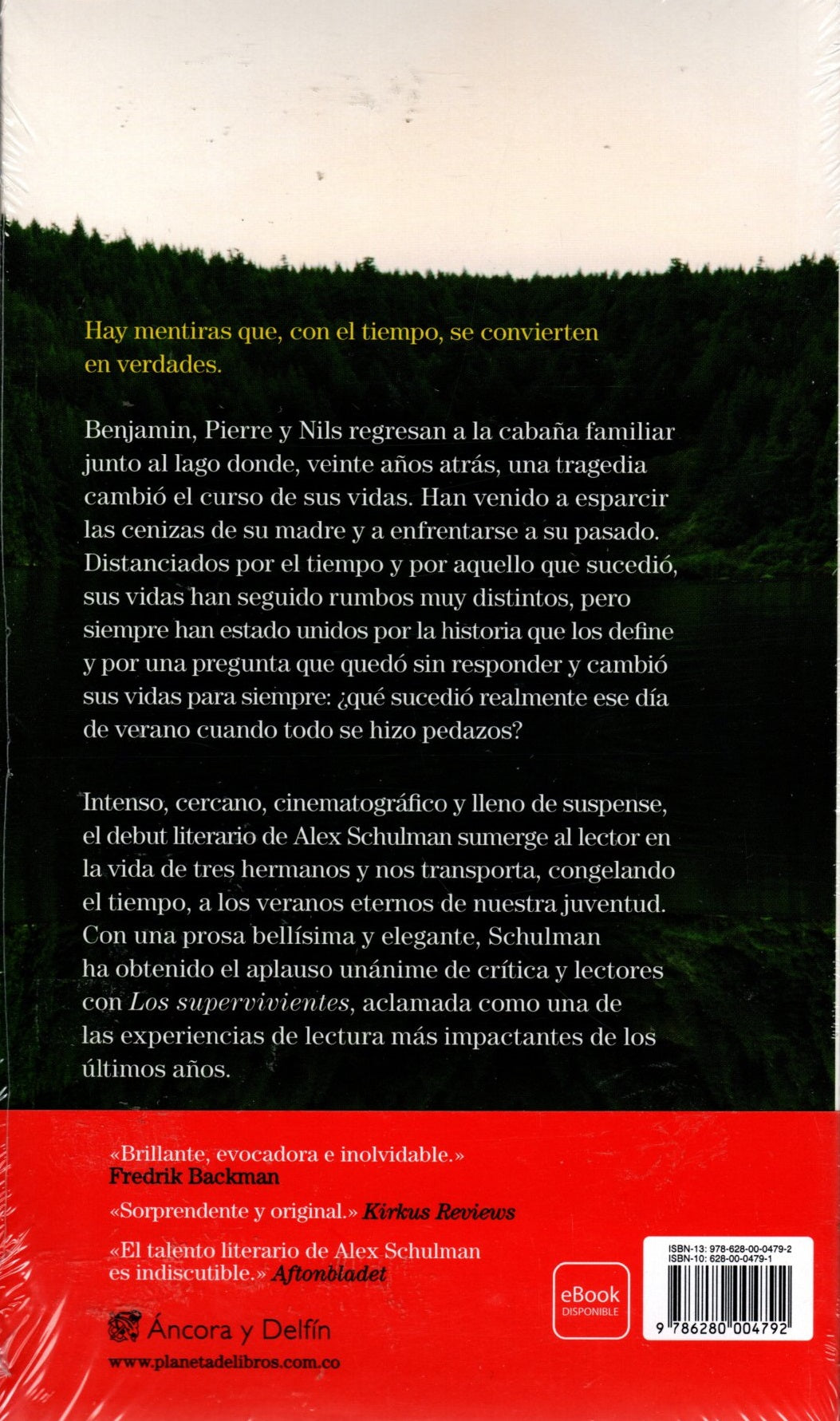 Libro  Alex Schulman - Los supervivientes