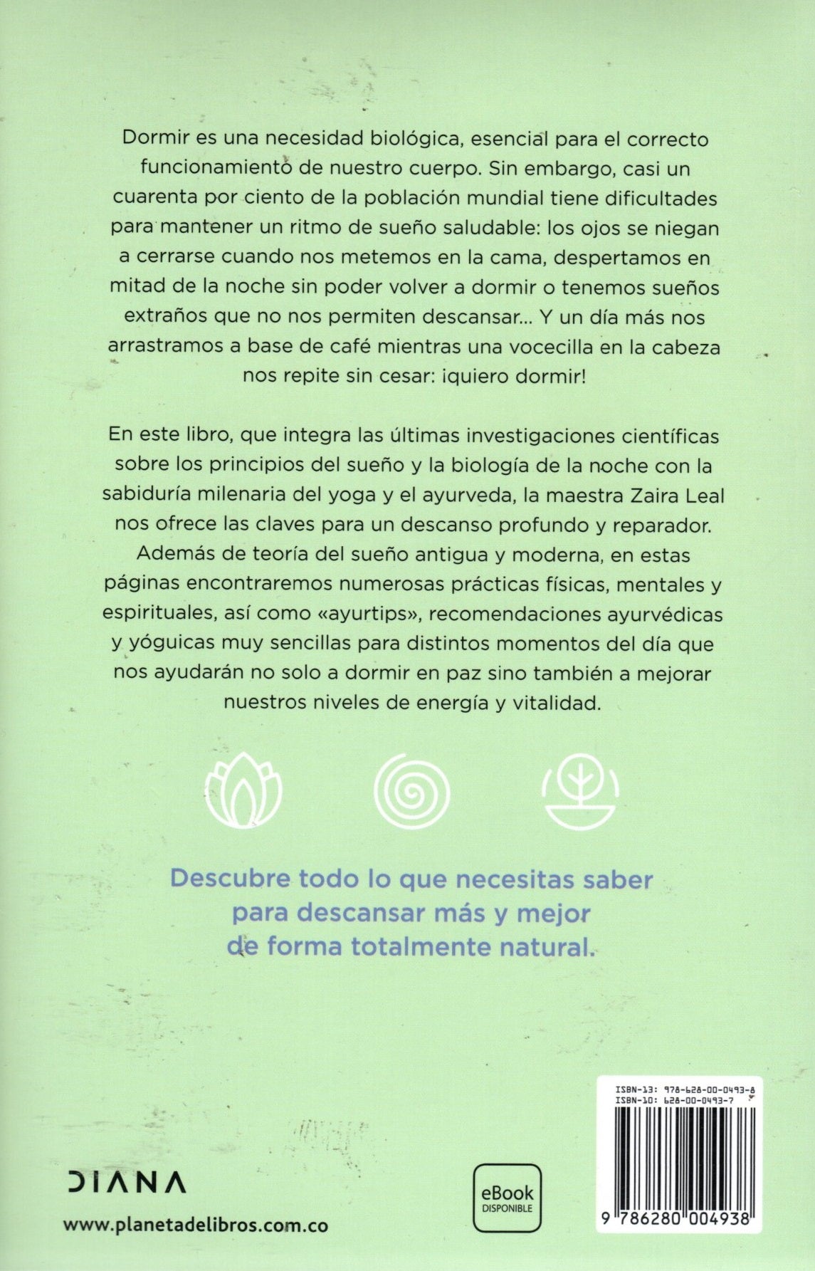 Libro Zaira Leal - Quiero Dormir