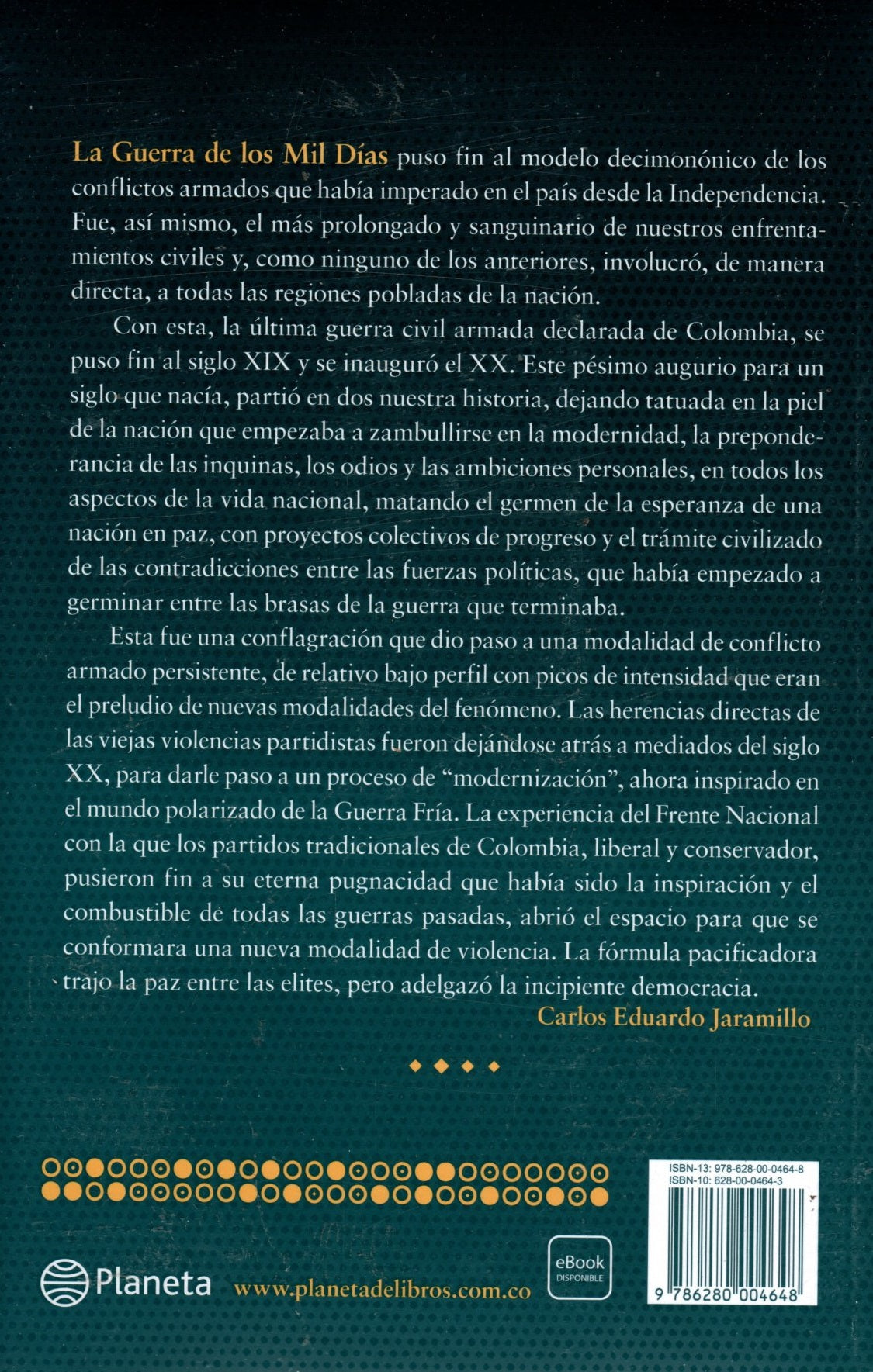 Libro Carlos Eduardo Jaramillo - Los guerrilleros del novecientos