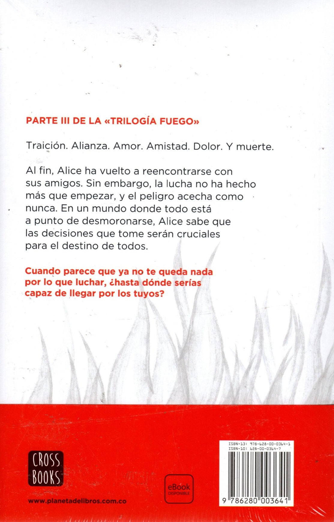Libro Joana Marcús - Trilogía Fuego 3. Ciudades de fuego