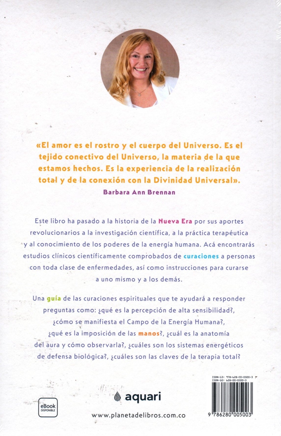 Libro Barbara Ann Brennan - Manos que curan