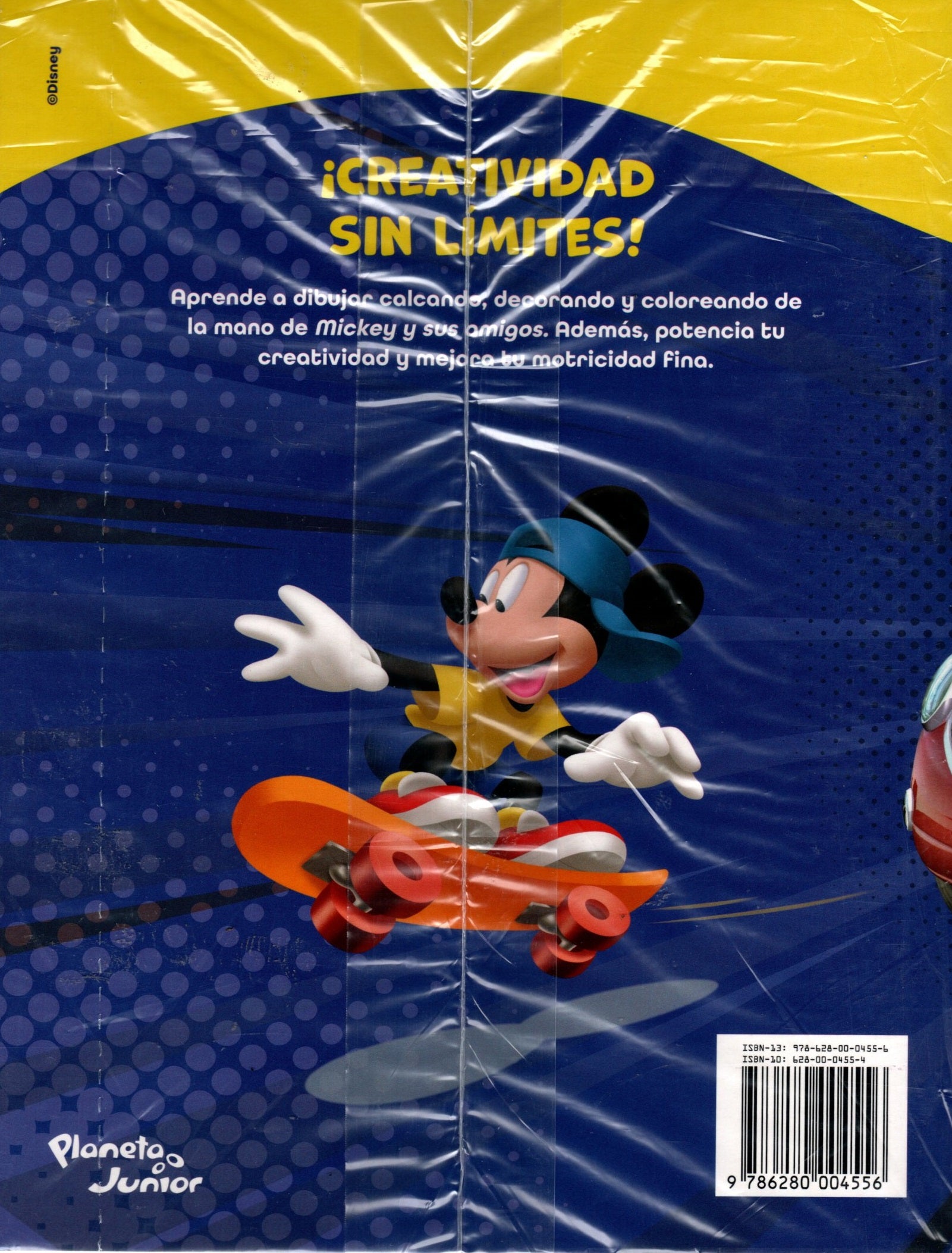 Libro Mickey y sus amigos - Calca y colorea