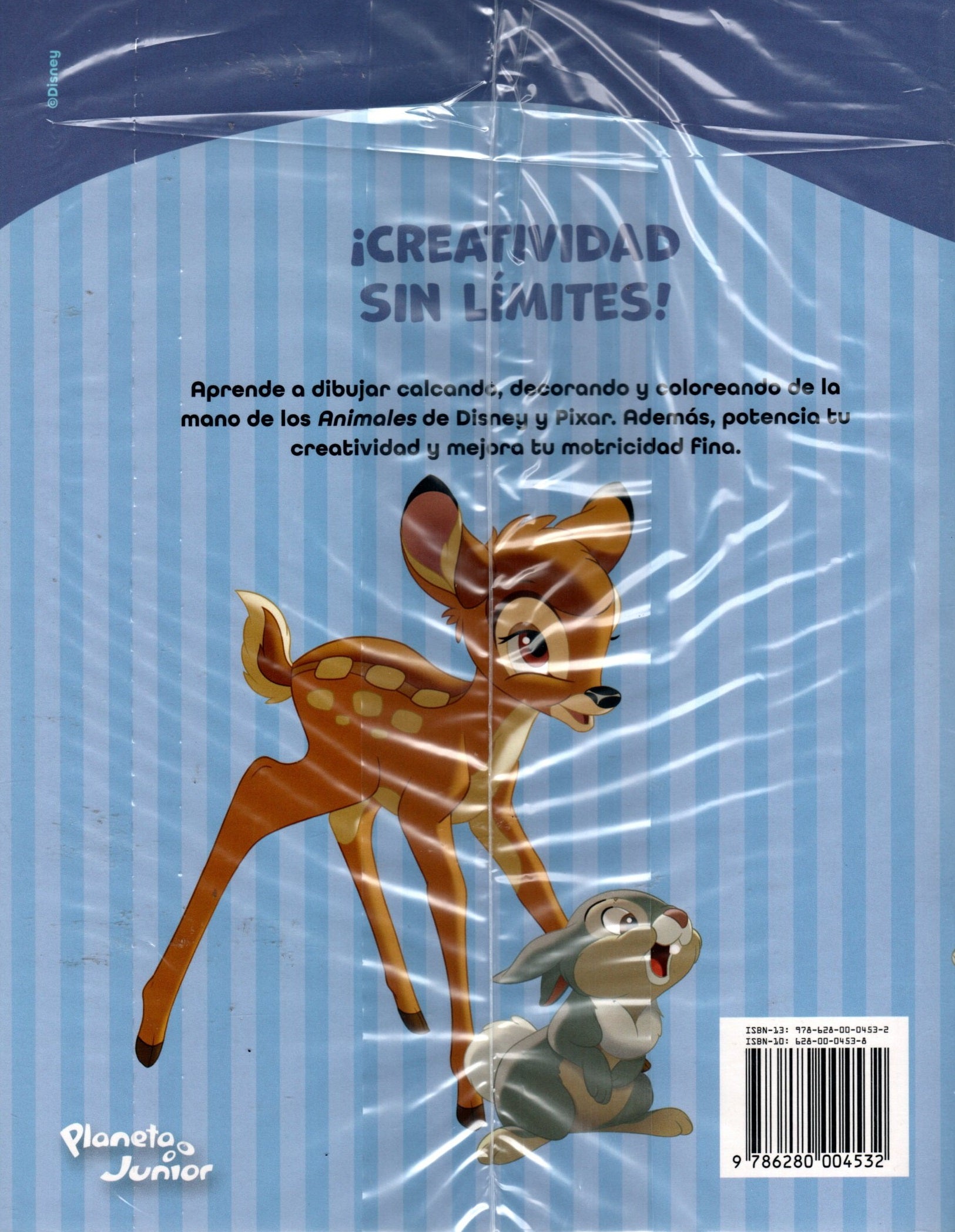 Libro Animales  Disney - Calca y colorea