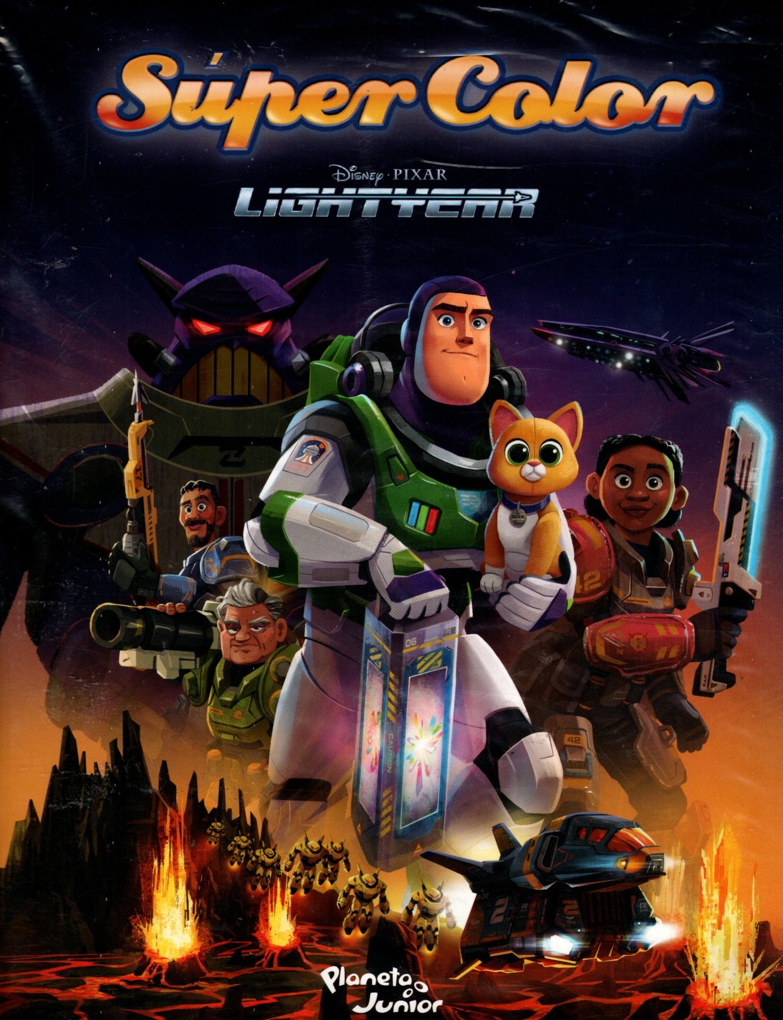 Libro   Lightyear  Disney - Supercolor
