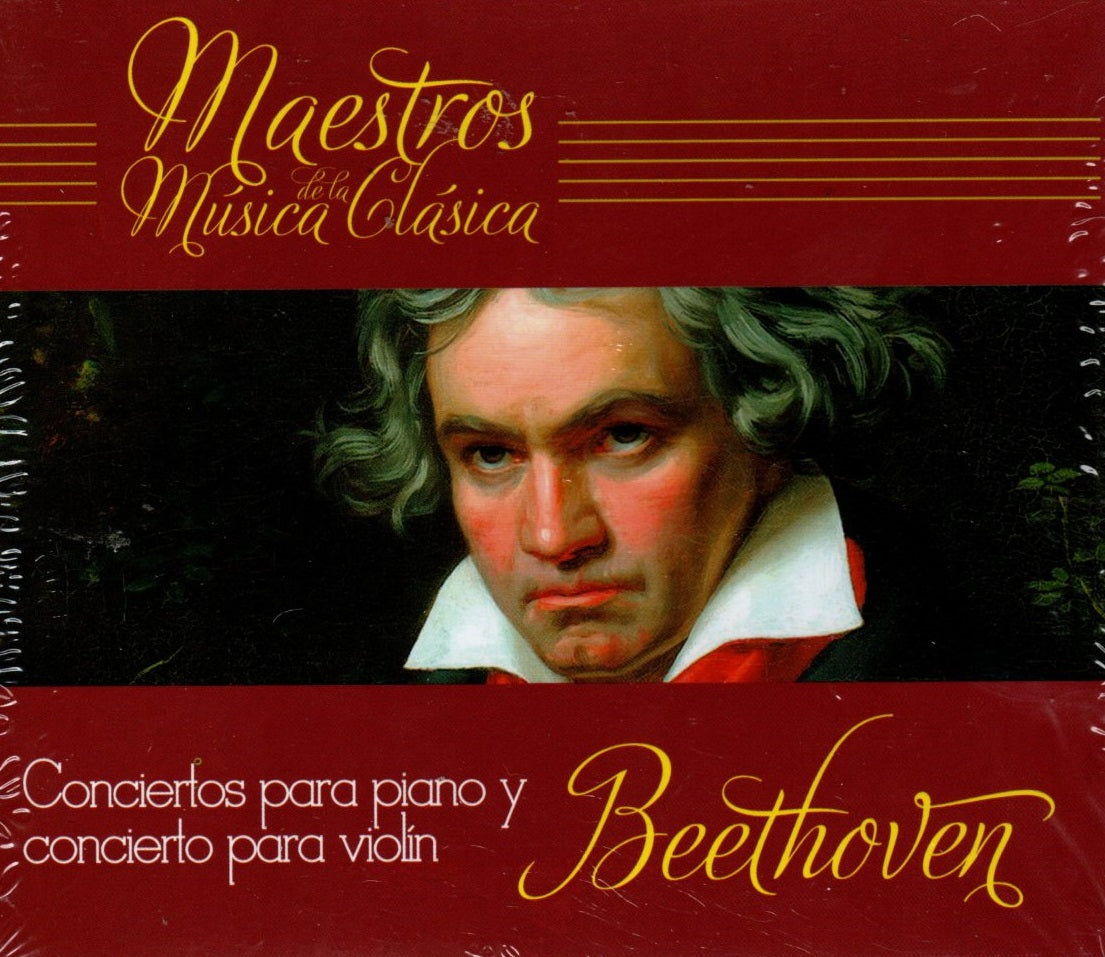 CDX3 Beethoven Maestros De La Música Clasica