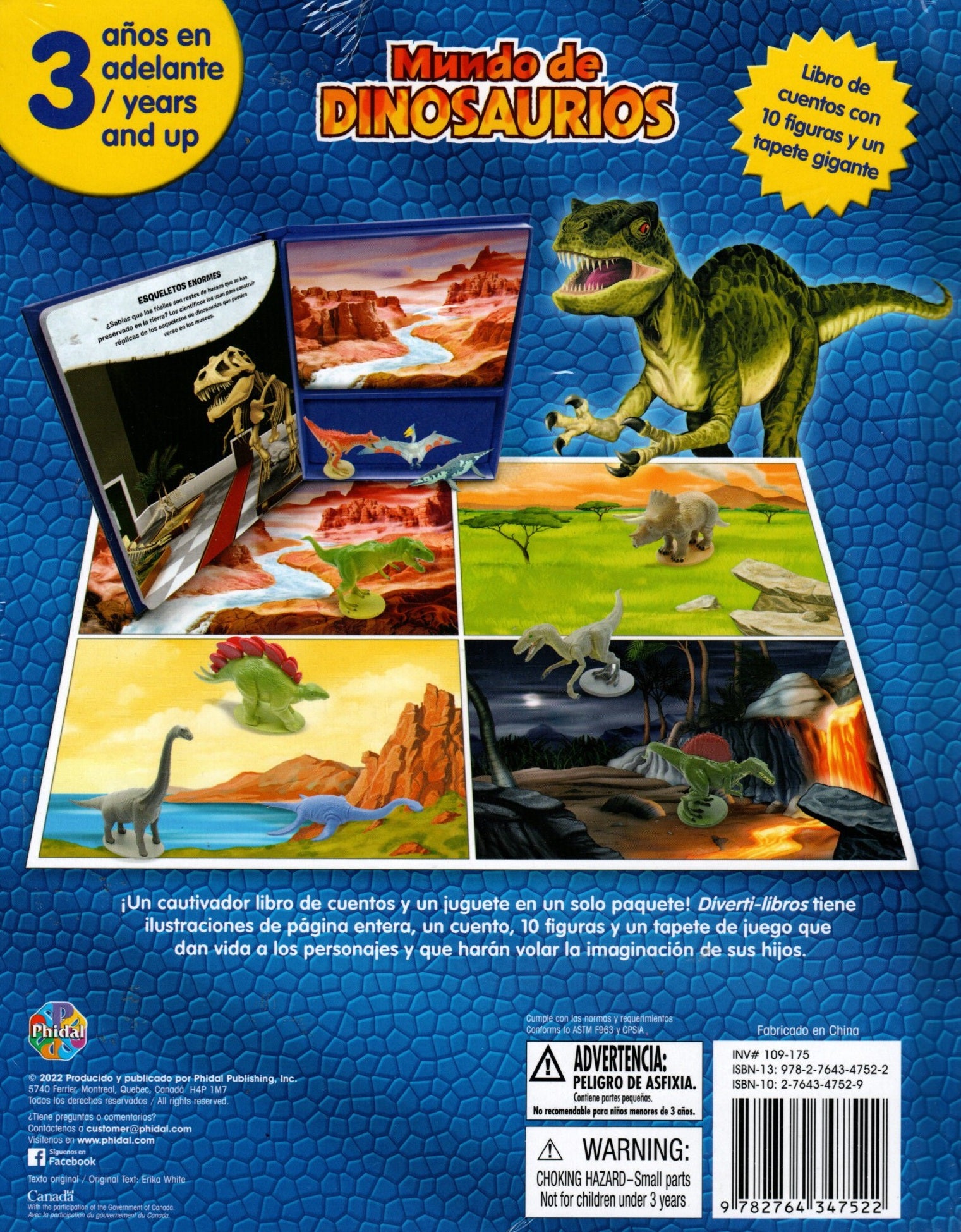 Libro Diverti Libros - Mundo De Los Dinosaurios