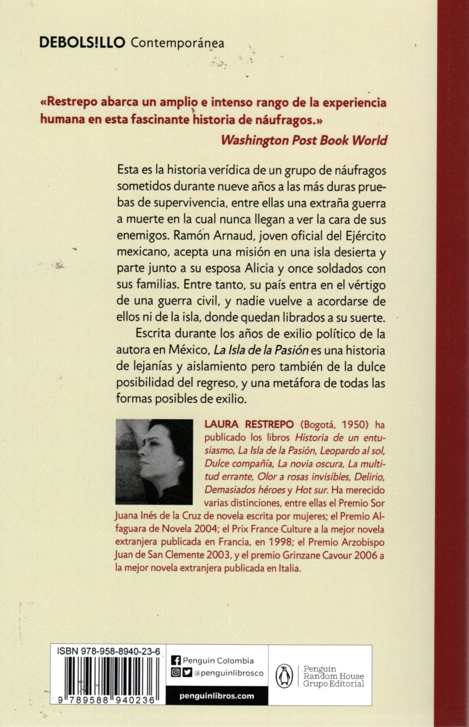 Libro Laura Restrepo - La Isla De La Pasión