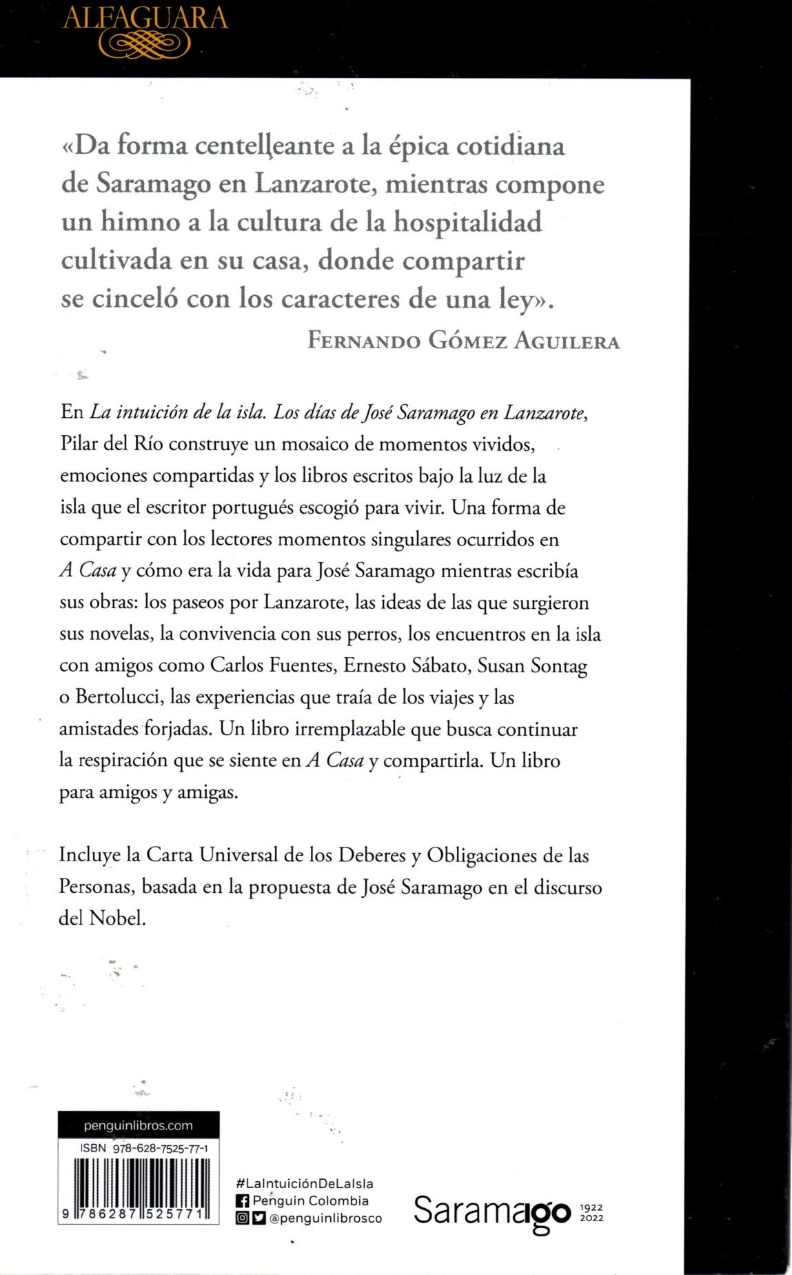 Libro Pilar Del Rio Sanchez -  La Intuición De La Isla