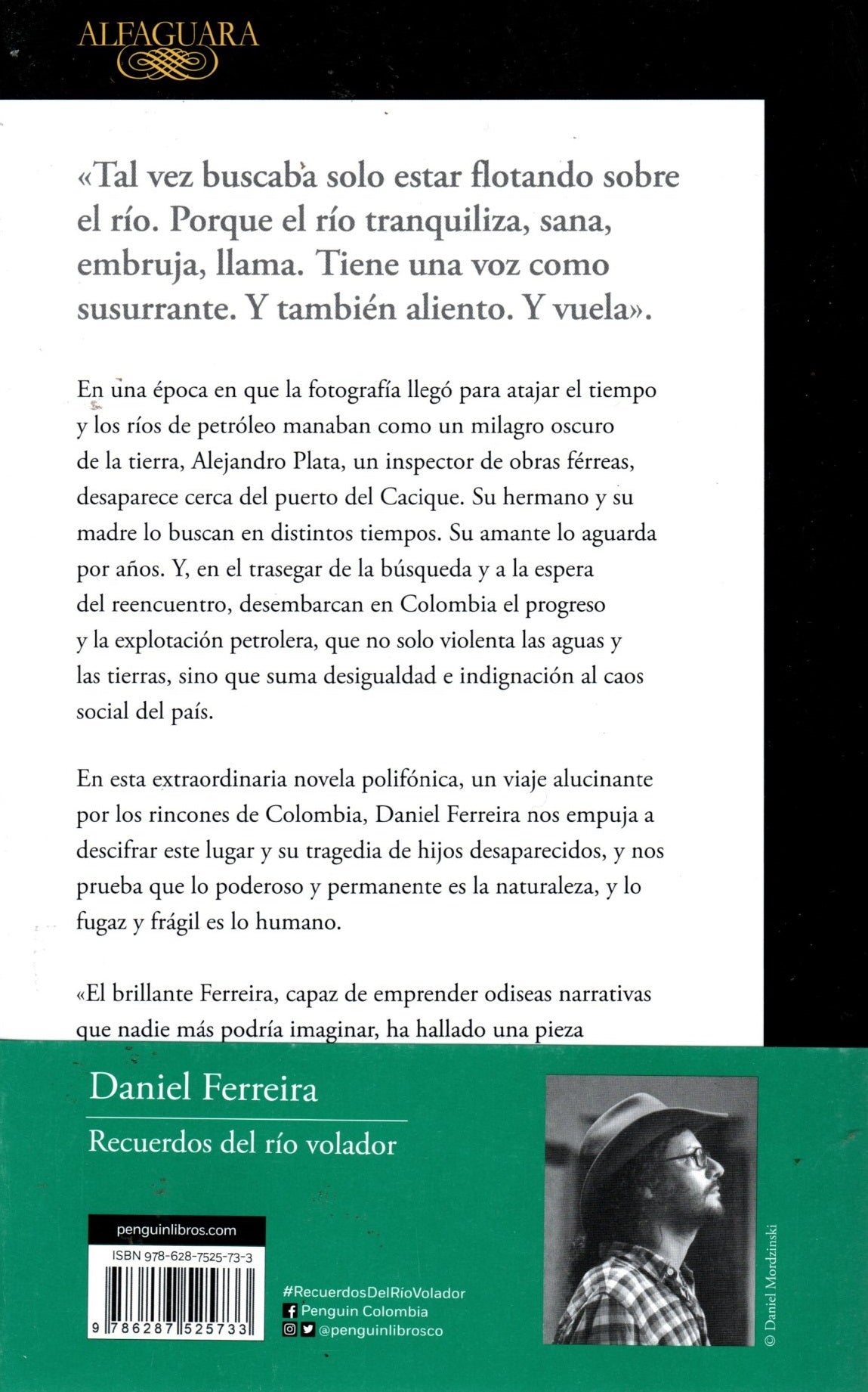 Libro Daniel Ferreira -  Recuerdos Del Rio Volador.
