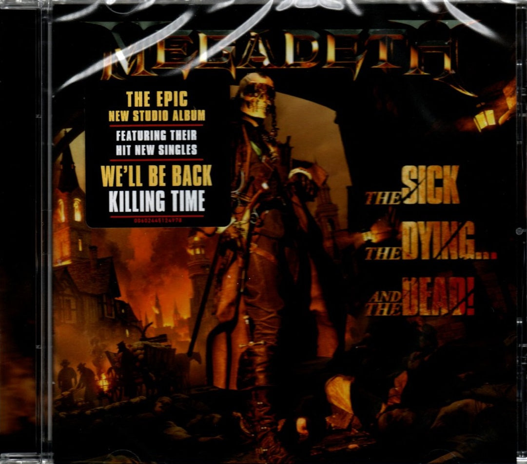 CD  Megadeth – The Sick, The Dying... And The Dead!