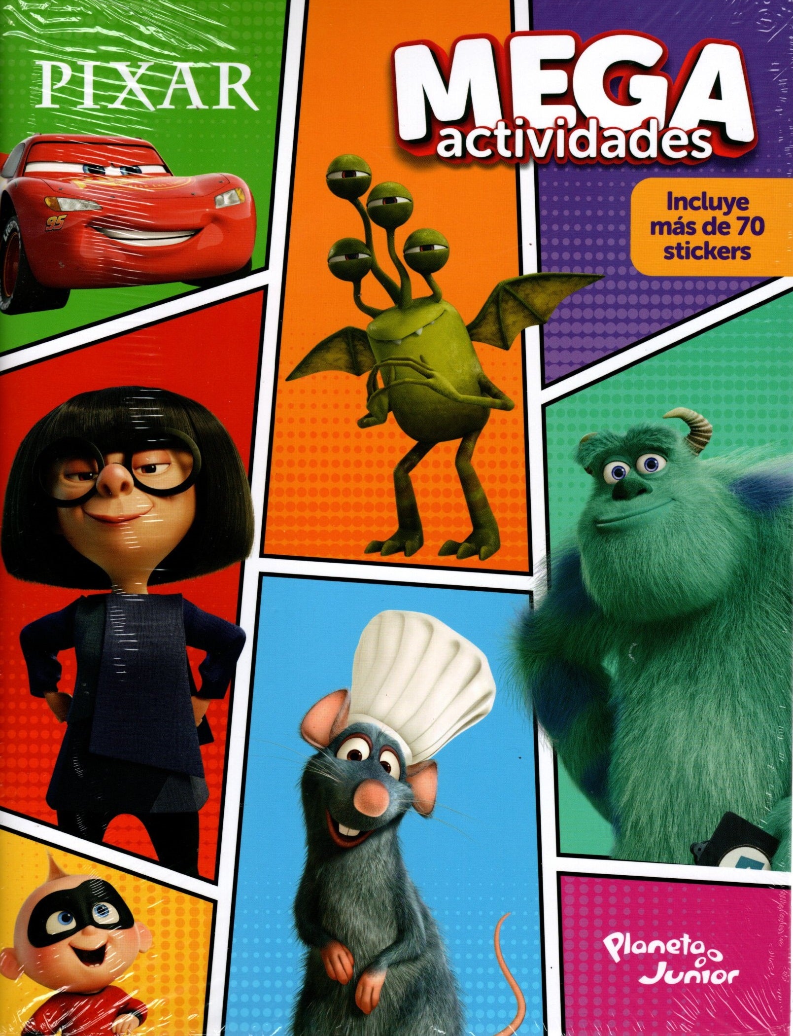 Libro Disney - Mega actividades. Pixar