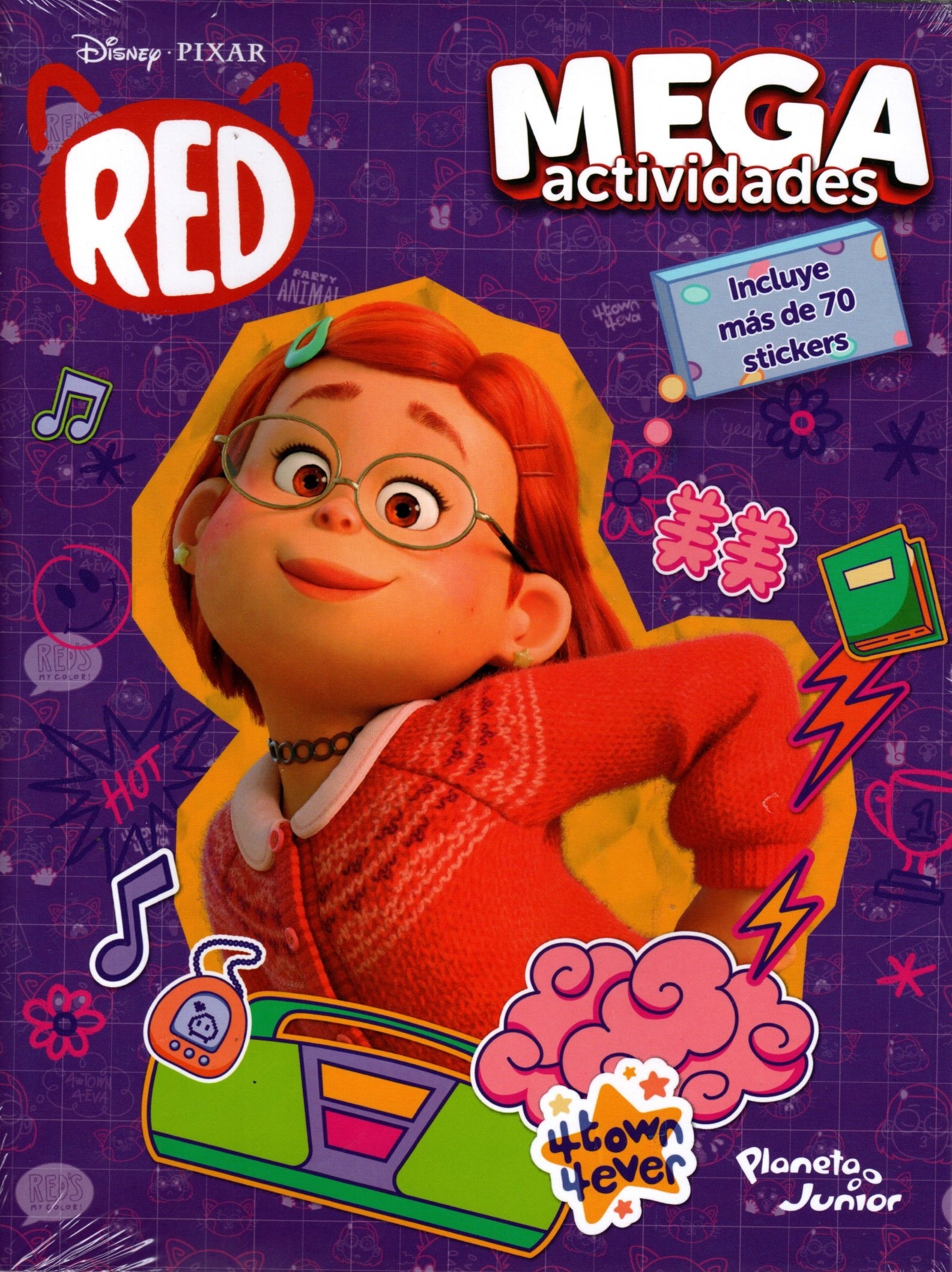 Libros Disney - Mega actividades. Red