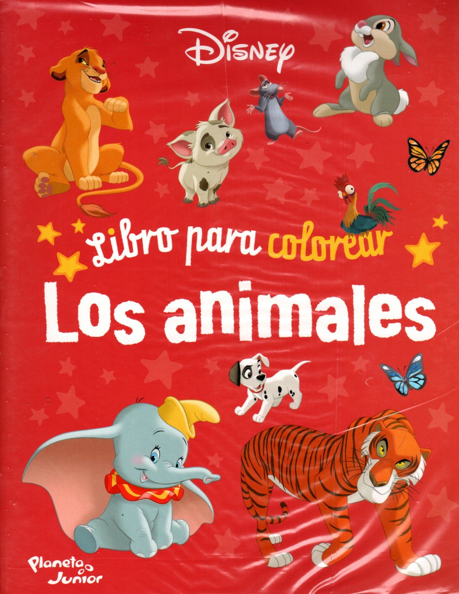 Libro Disney - Libro Para Colorear. Los Animales