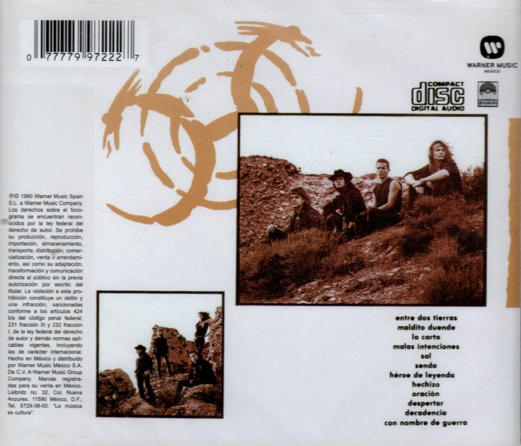 CD  Héroes Del Silencio – Senderos De Traición