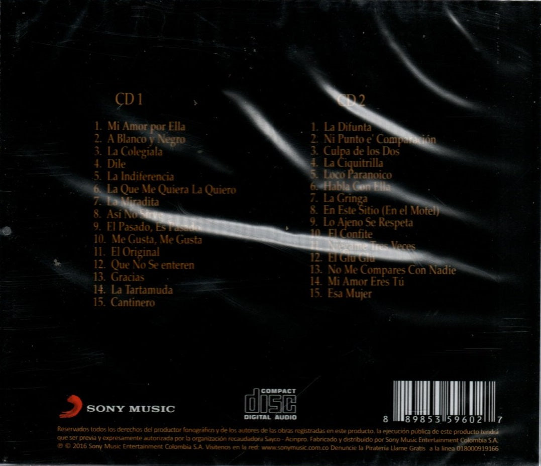 CDX2 Silvetre Dangond - Grandes Exitos