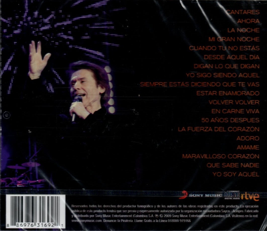 CD Raphael – 50 Años Después (En Directo)