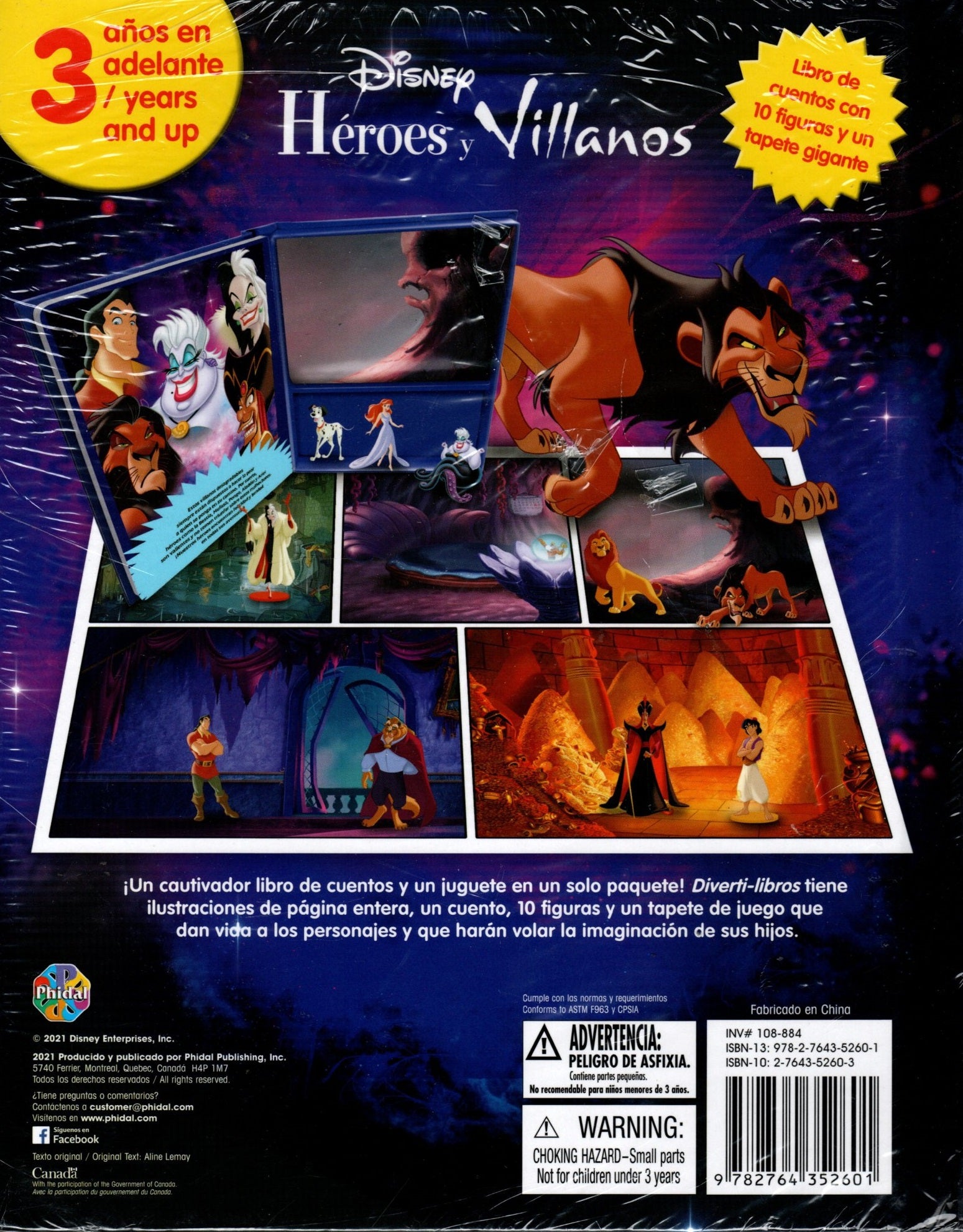 Libro Diverti Libros - Héroes Y Villanos
