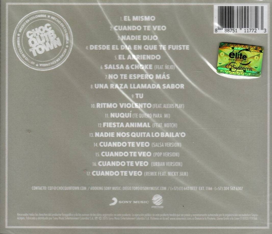 CD Choc Quib Town ‎– El Mismo