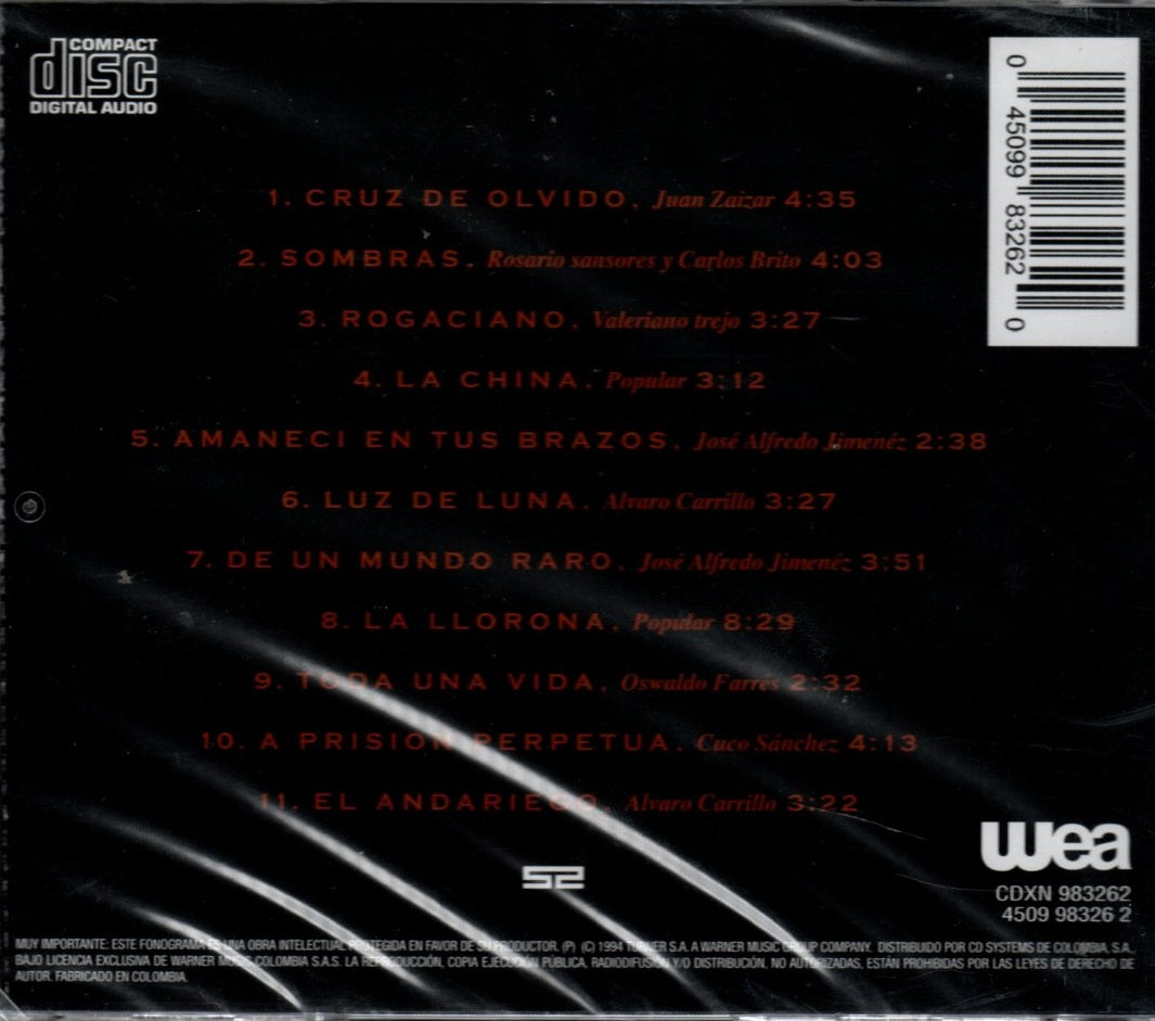 CD Chavela Vargas ‎– La Llorona