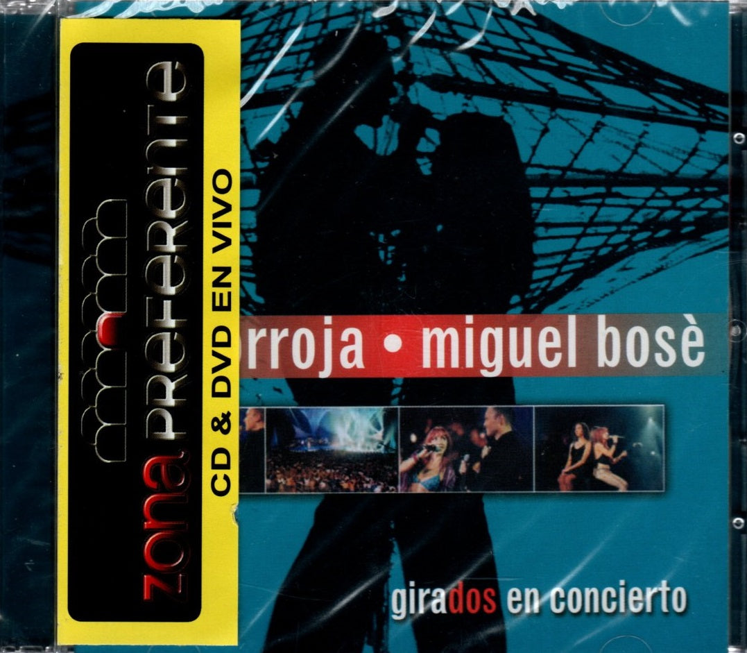 CD X2 + DVD Ana Torroja, Miguel Bosé - Girados En Concierto