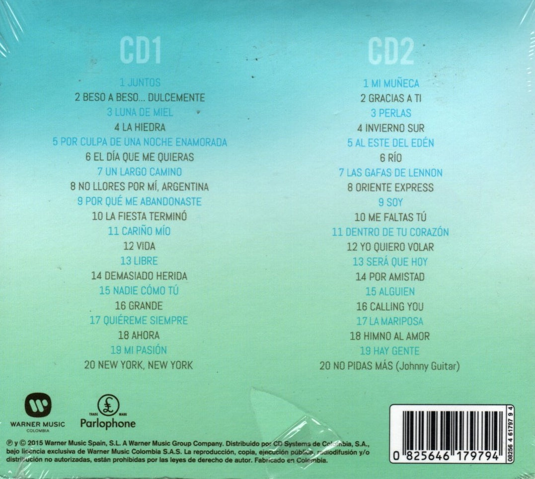 CD X2 Paloma San Basilio ‎– Las Canciones De Mi Vida