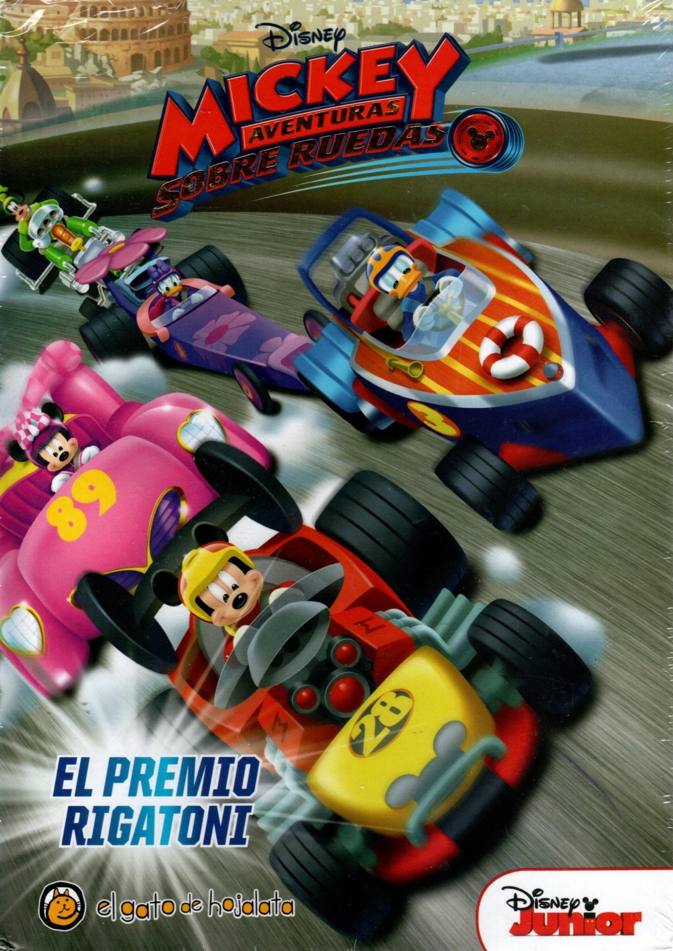 Libro Disney - Mickey Aventuras Sobre  Ruedas