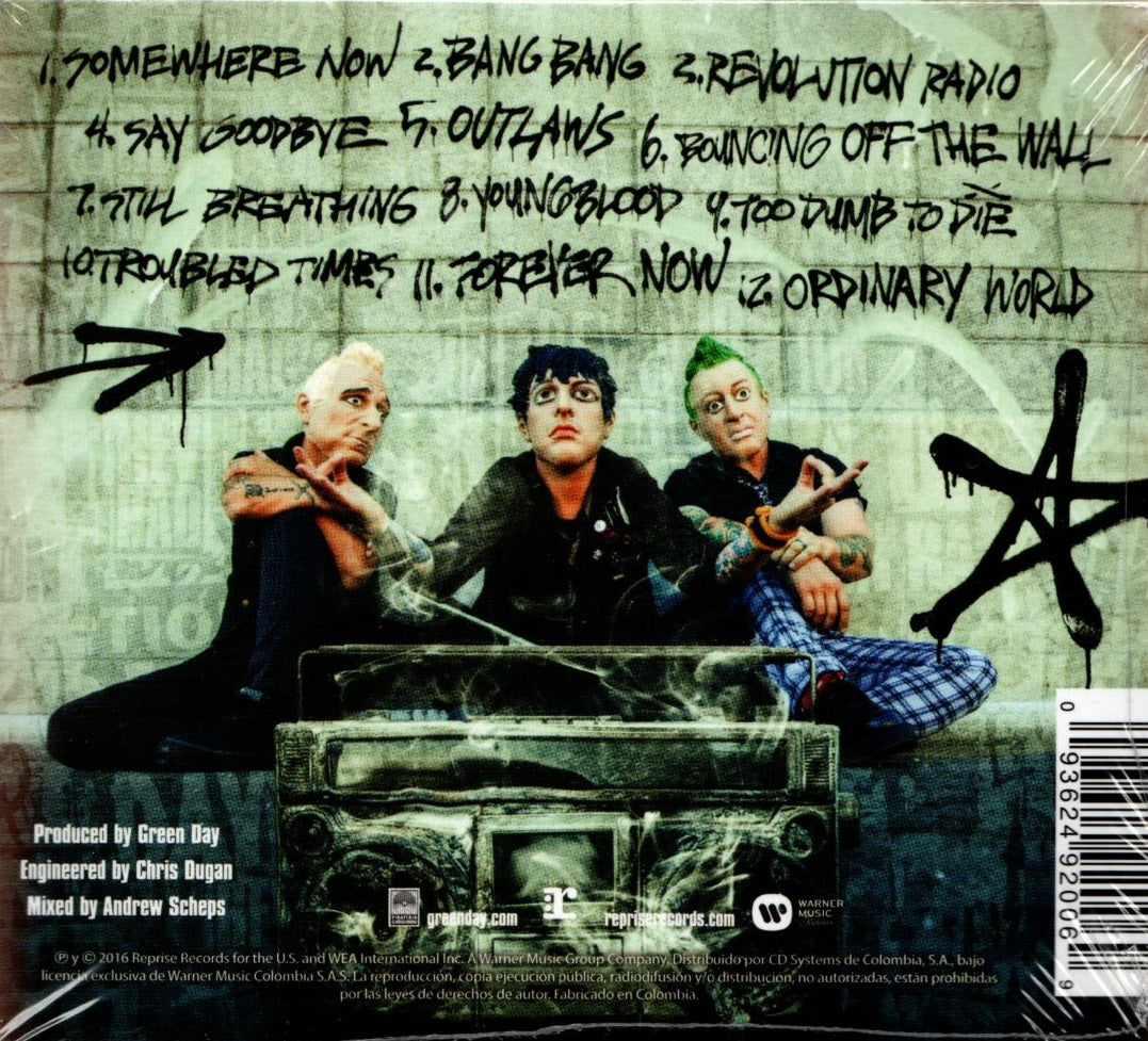 CD Green Day - Revolution Radio