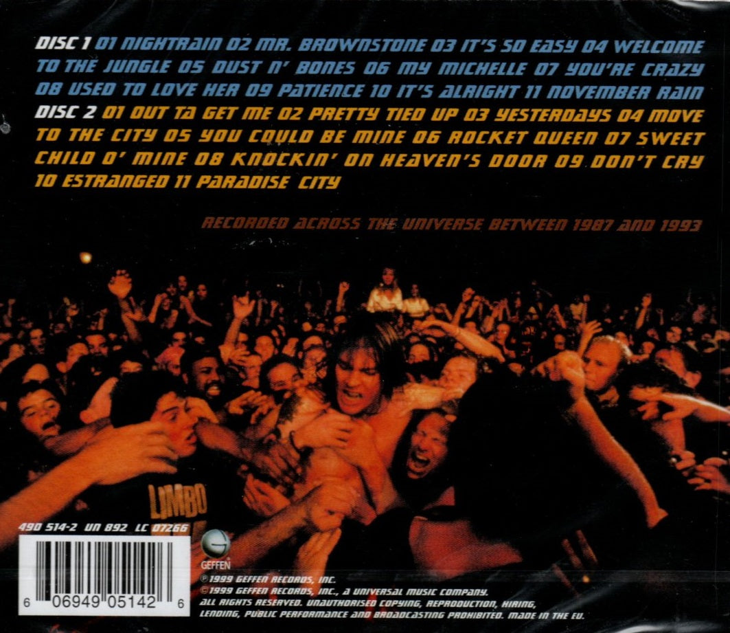 CDX2 Guns N' Roses - Live Era '87 - '93