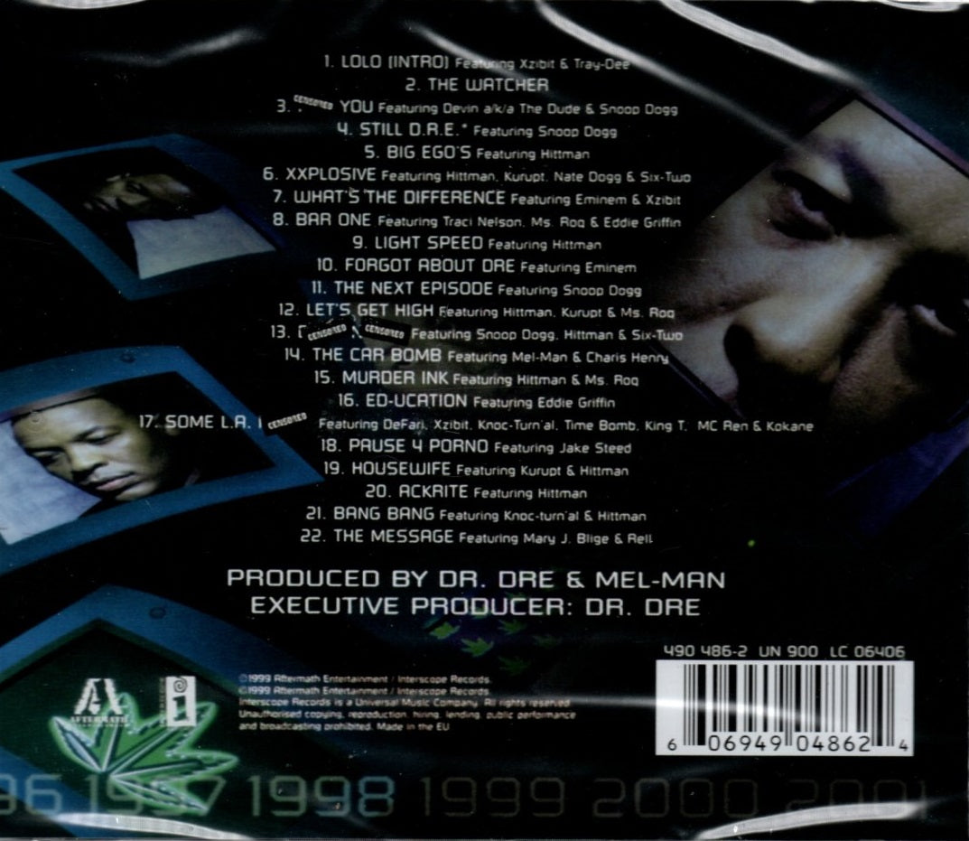 CD Dr. Dre ‎– 2001