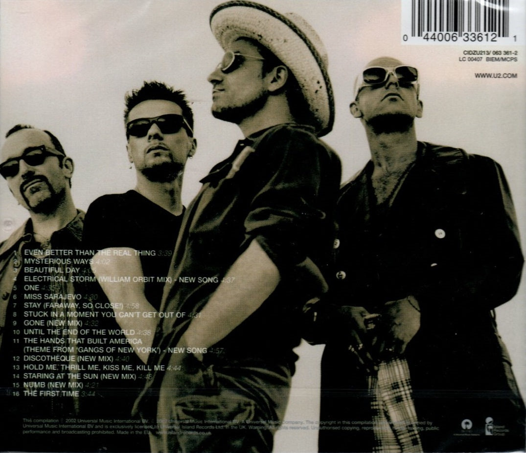 CD U2 The Best 1990 - 2000