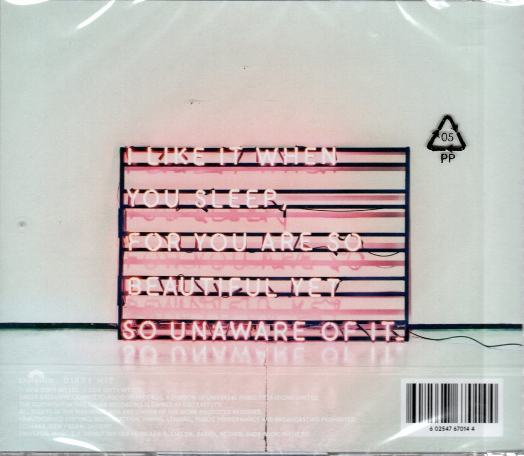 CD The 1975 ‎– I Like It When You Sleep, For You Are So Beautiful Yet So Unaware Of It
