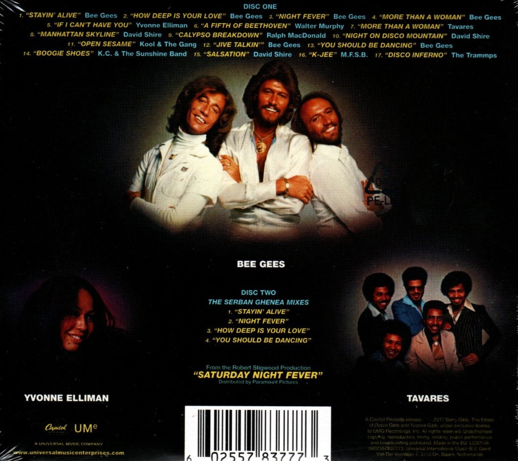 CD X2 Saturday Night Fever - The Original Movie Sound Track