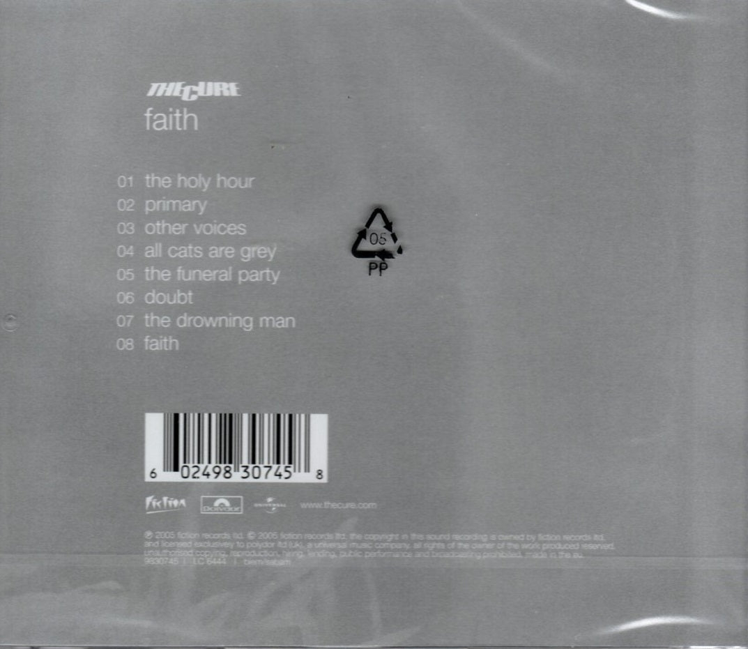 CD The Cure - Faith