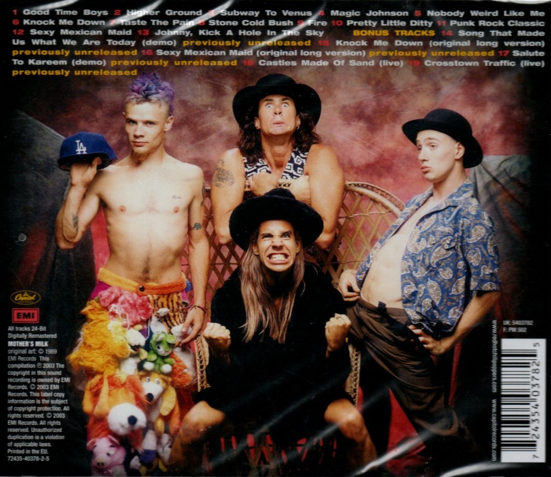 CD Red Hot Chili Peppers ‎– Mother's Milk