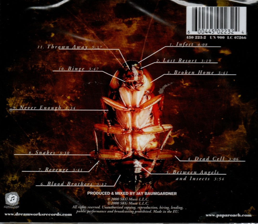CD Papa Roach - Infest
