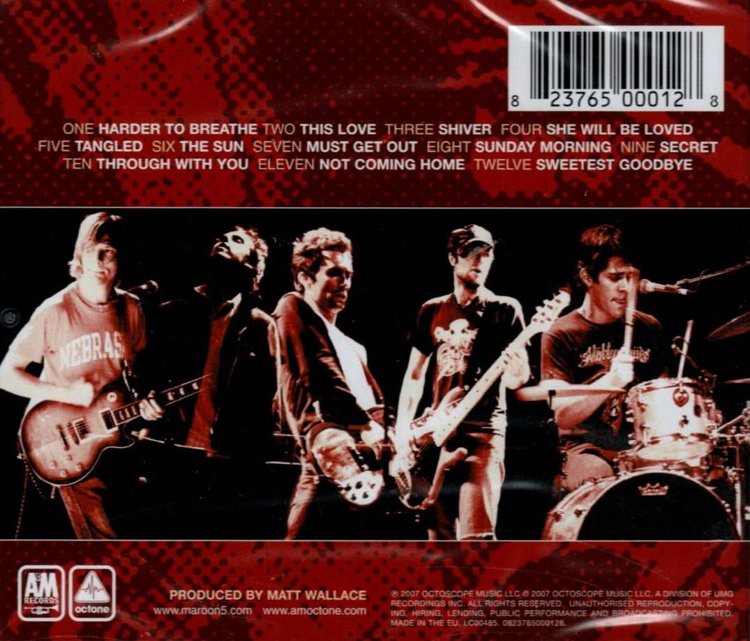 CD Maroon 5 · Songs About Jane