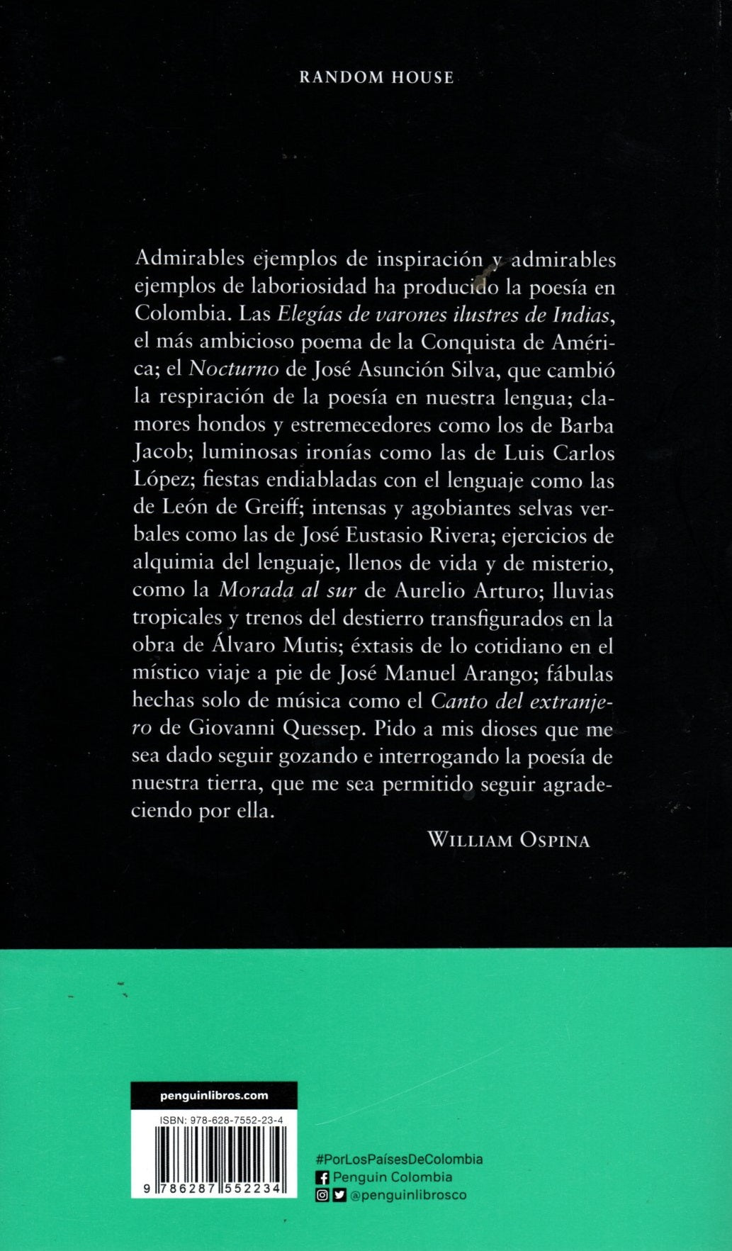 Libro William Ospina - Por Los Países De Colombia